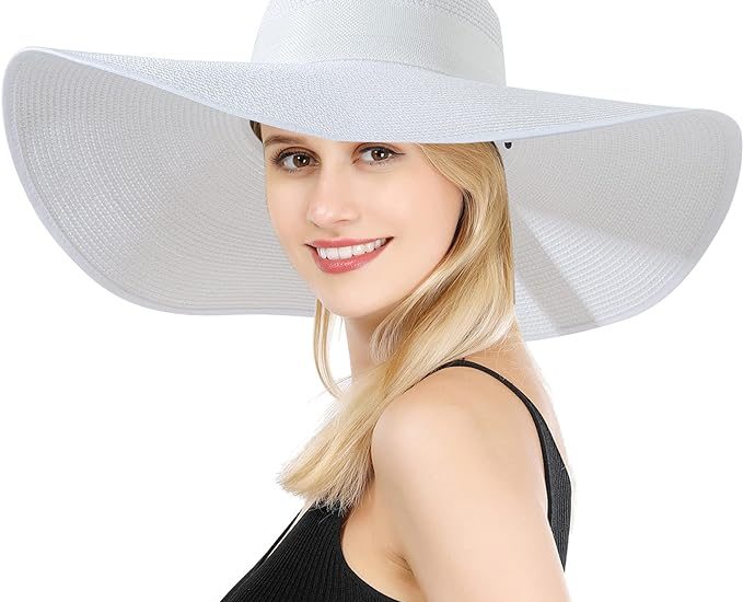white summer hats