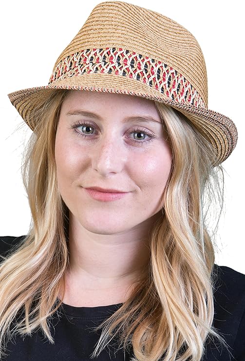 “Sophisticated Style: Elevate Your Summer Look with Women’s Fedora Summer Hats”插图4