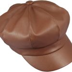 shop brown leather hat