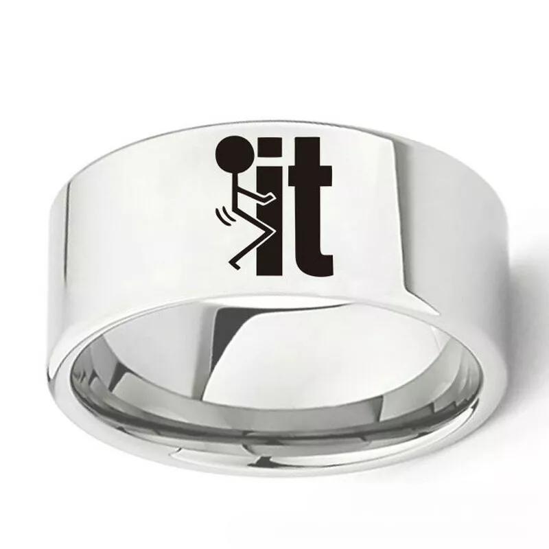 funny wedding rings