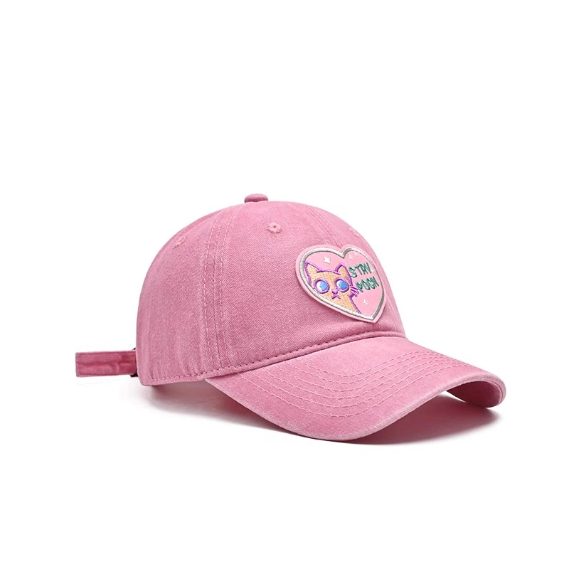 cute pink baseball cap 