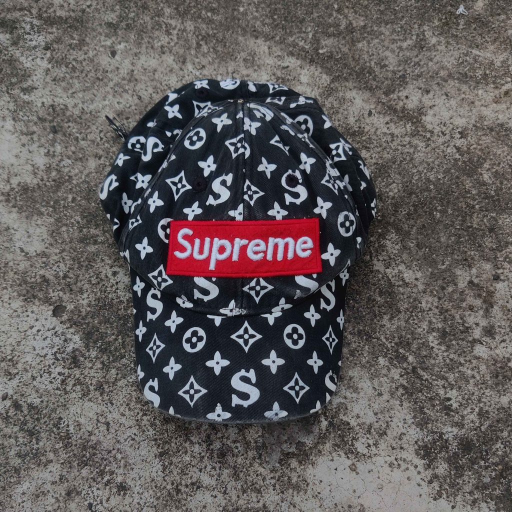 	
supreme louis vuitton baseball cap