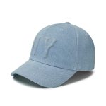 denim baseball cap