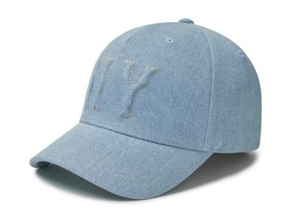 denim baseball cap