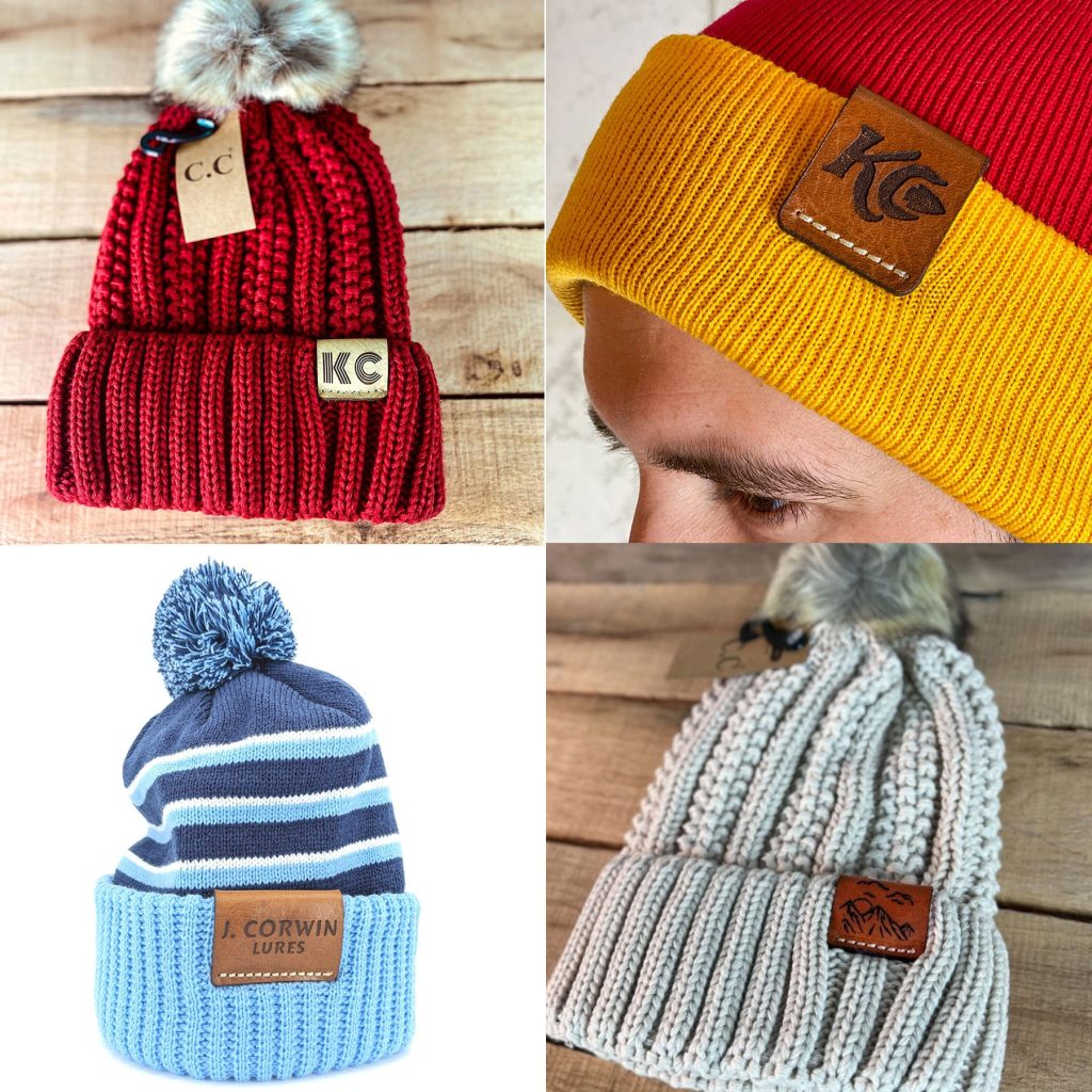 	
custom beanies