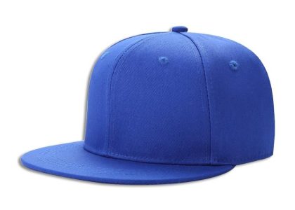 blue baseball cap