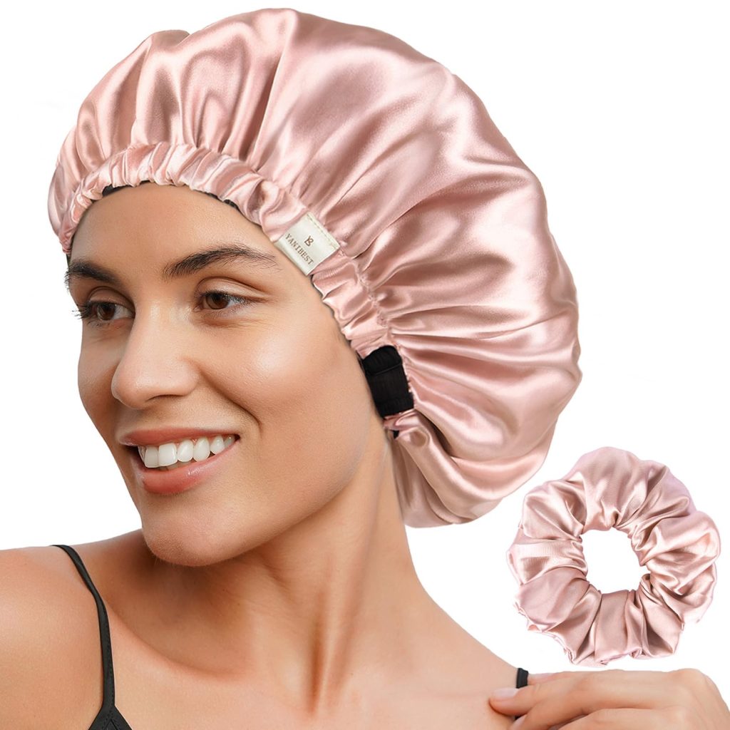 satin hair bonnet