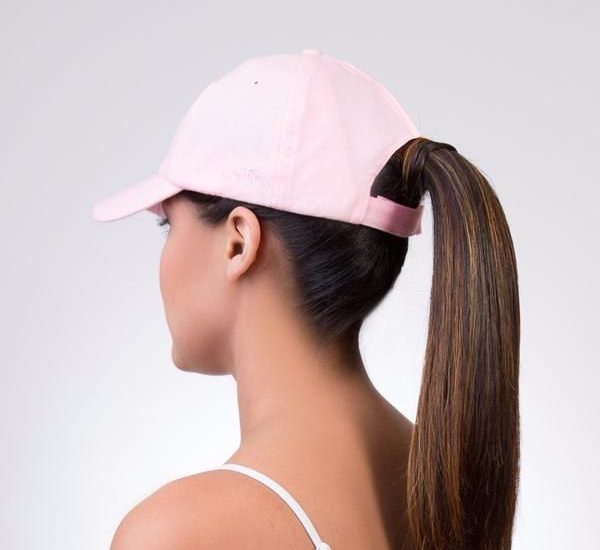 how to wear a baseball cap with a ponytail